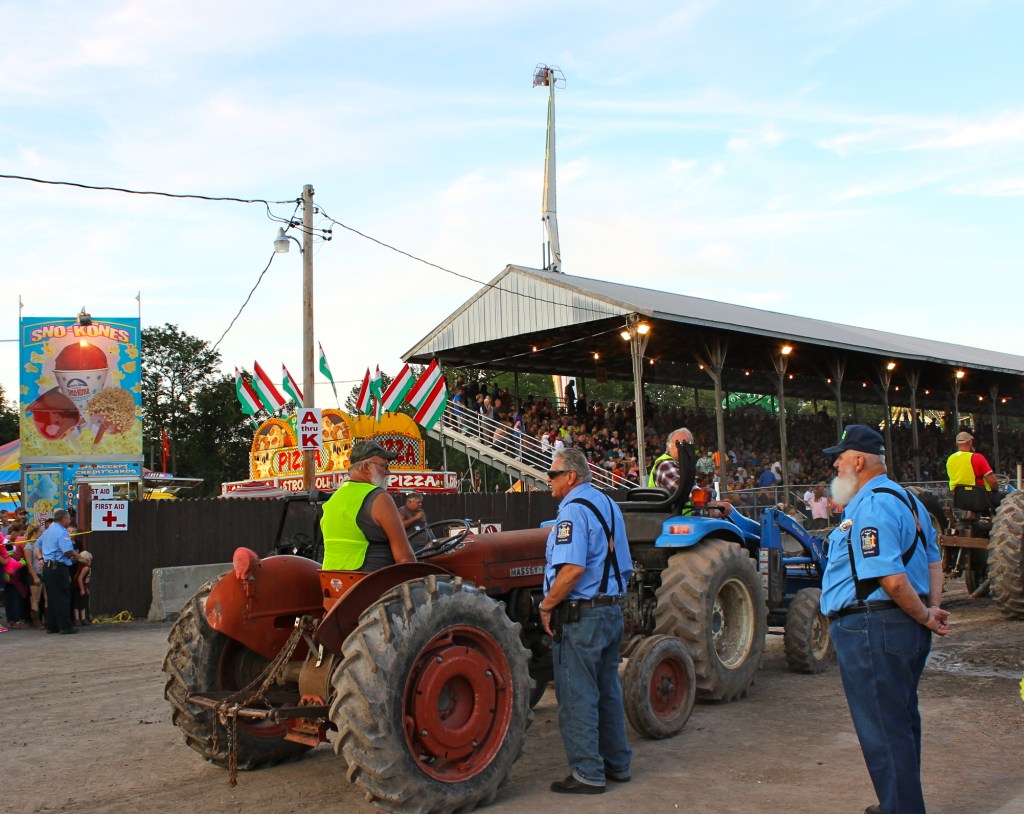 The local farmers get to use their tractors for something other then plowing and harvesting as they pull each (permanently) wrecked vehicle off the track.