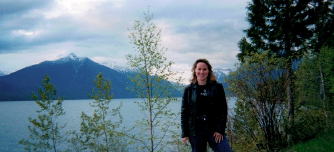 Rebecca Andre at Glacier Park Circa 2004